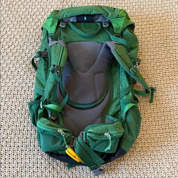 REI Forest Green Passage 38 Outdoor Backpack - Picture 2 of 3